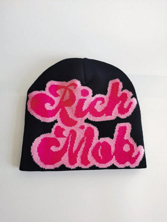 Pink Rich Mob Beanie