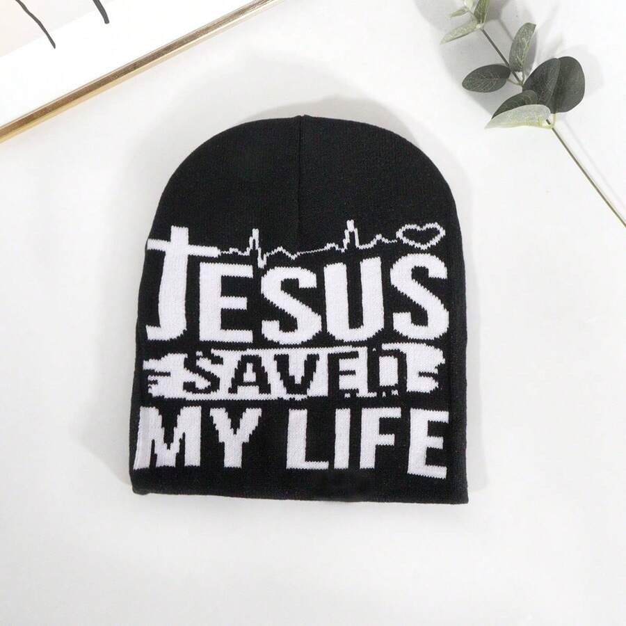 Black Jesus Saved My Life Beanie