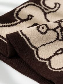 Brown Top Tier Beanie