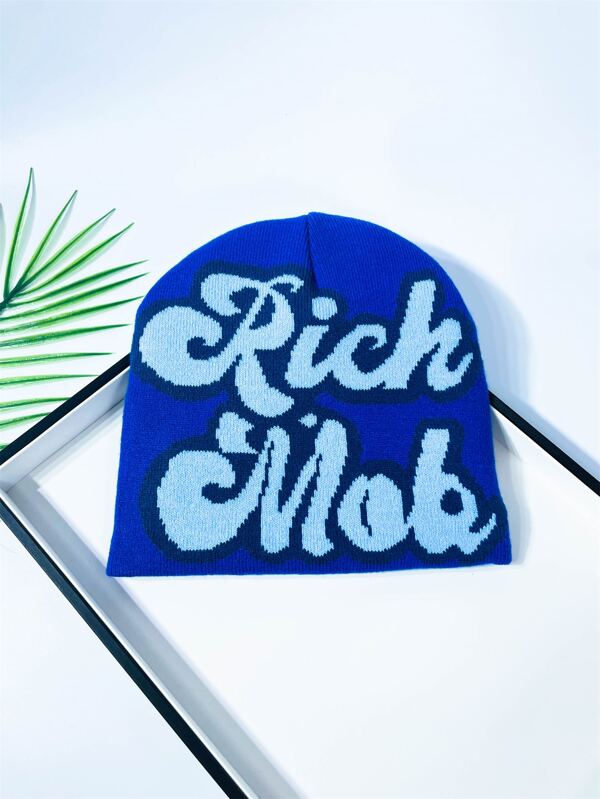 Blue Rich Mob Beanie