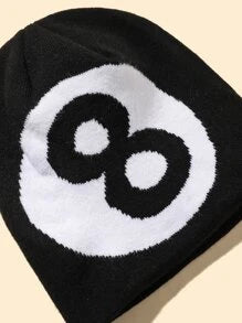 Black 8 Ball Beanie